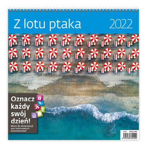 2024 Kalendarz Ścienny Narcissus Z lotu ptaka